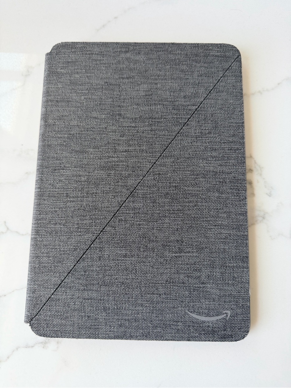 Amazon fabric Gray Tablet Folio (Cover only) for 2022 fire 8 HD plus
